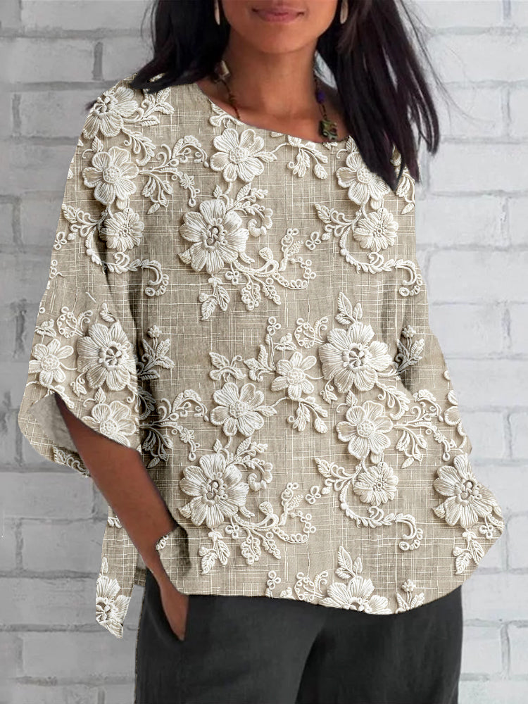 Alira™ Newest Arrivals – Vintage Printed Top