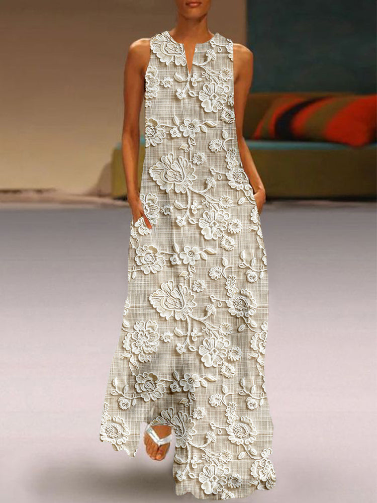 Alouette™ Newest Arrivals - Lace Printed Dress