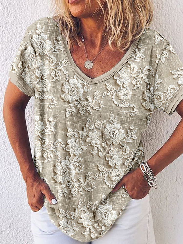 Renara™ Newest Arrivals – Floral Printed Top