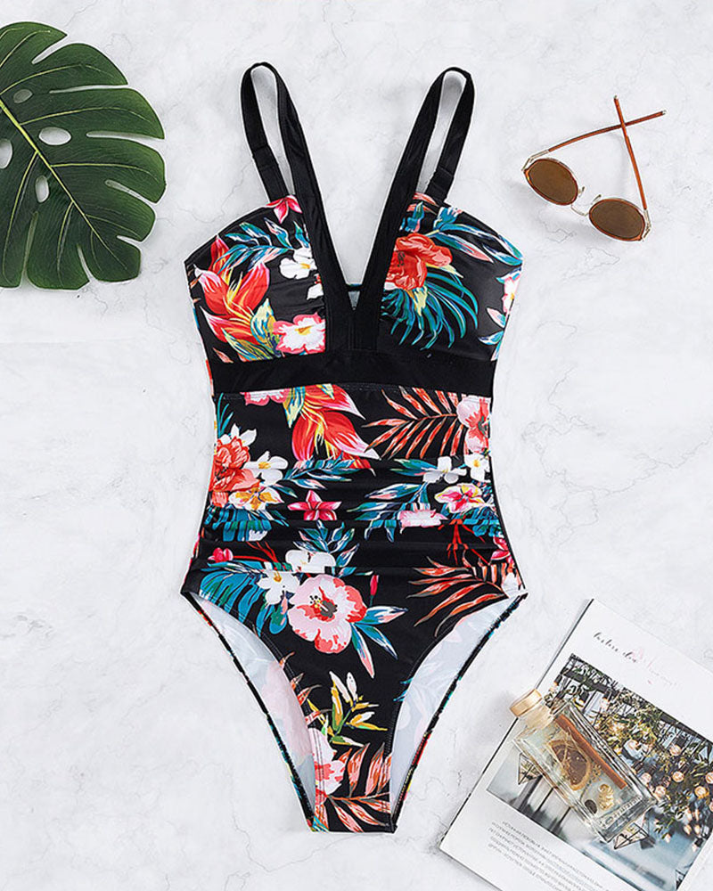 Aria™ SC- Floral Swimsuit