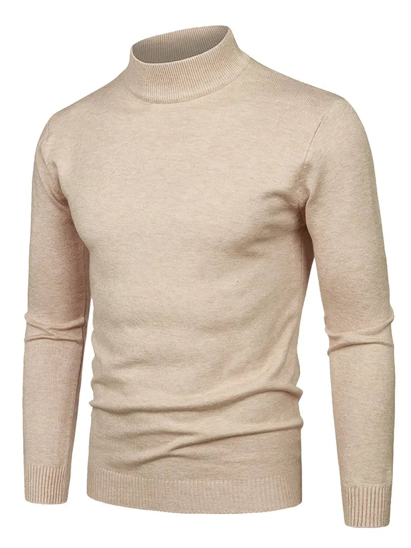 Albert- Classic High Neck Sweater: Style and Comfort for Everyday Wear for Men