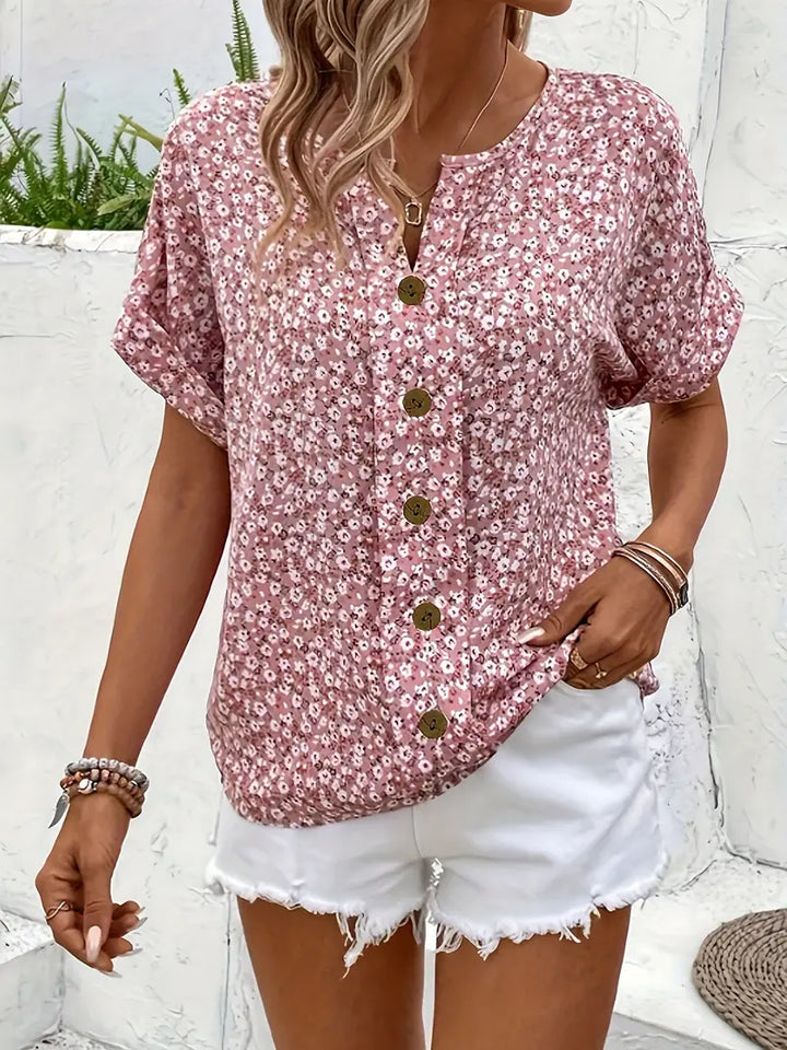 Brigitte WBC– Charming Floral Blouse