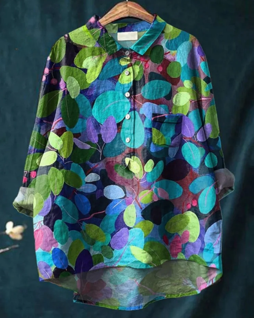 Reina BSC | Floral Cotton-Linen Shirt