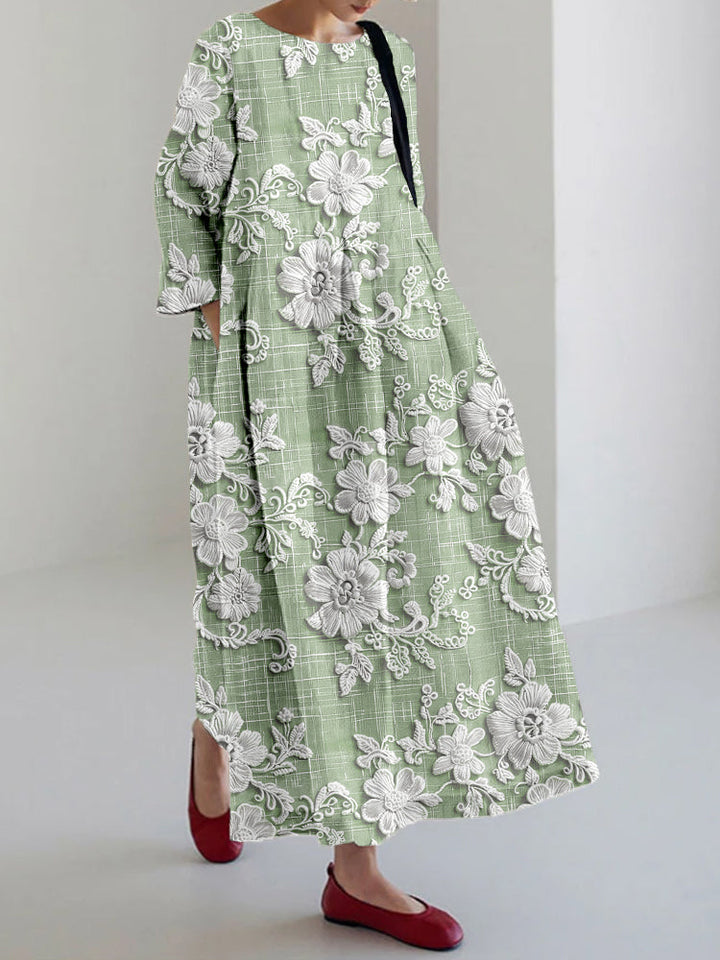Anovia™Newest Arrivals – Graceful Printed Dress