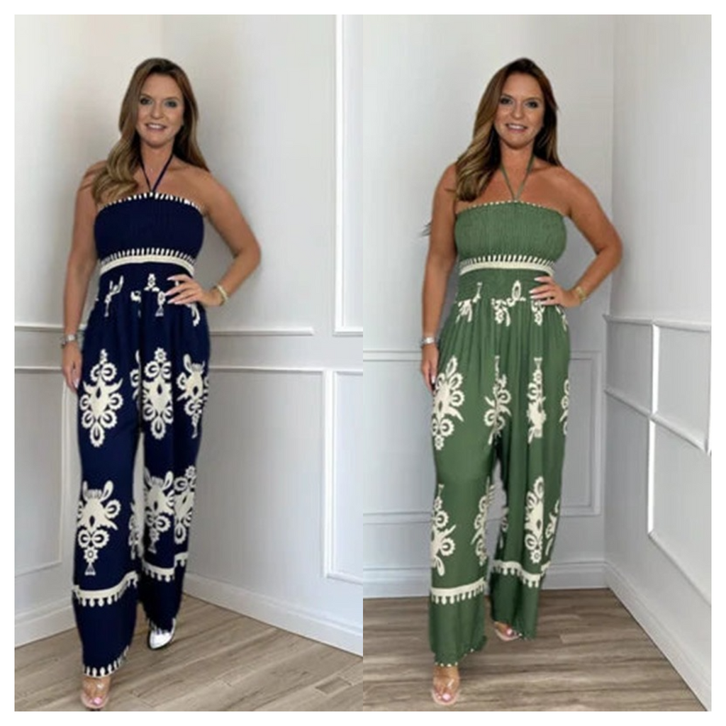 Tube Top Suspender Jumpsuit™ – Effortlessly Chic & Comfortable