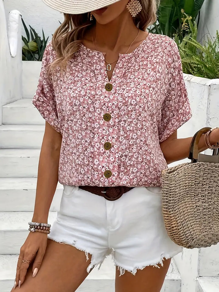 Brigitte WBC– Charming Floral Blouse