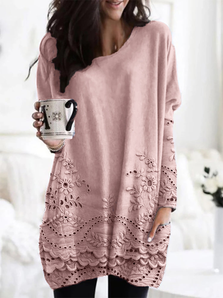 Clarissa™ Newest Arrivals  - Printed Cozy Sweater
