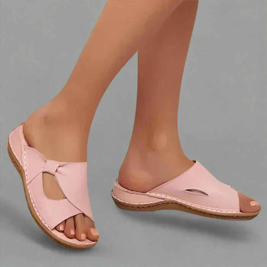 Yvonne™  | Women’s Leather Orthopedic Sandals