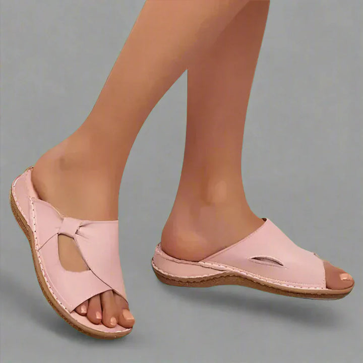Yvonne™  | Women’s Leather Orthopedic Sandals
