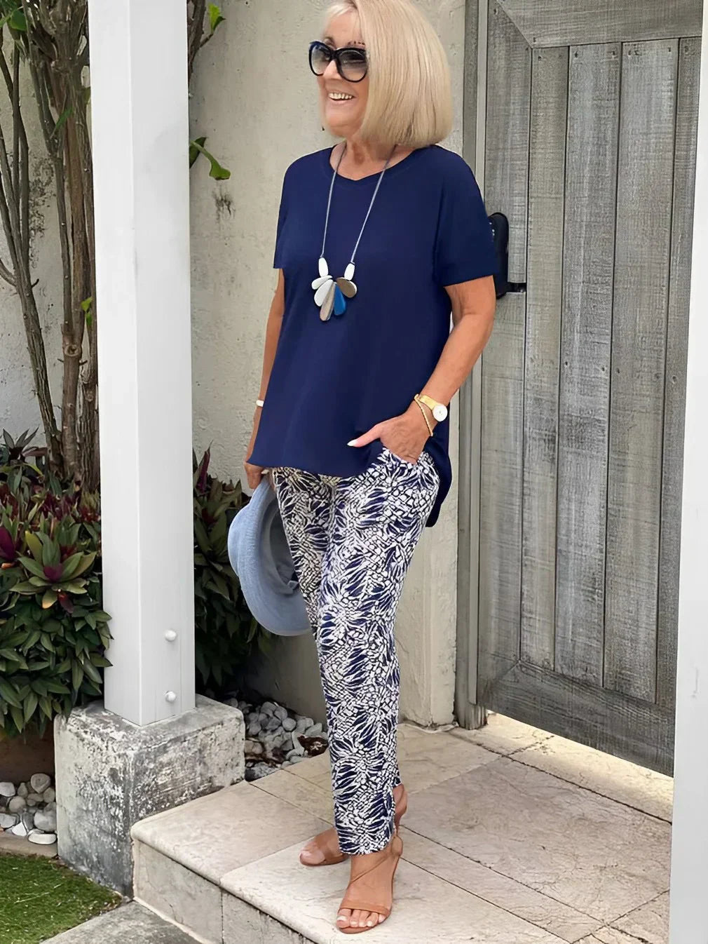 Lottie™ Spring Essential - Casual Two-Piece Floral Set for Spring
