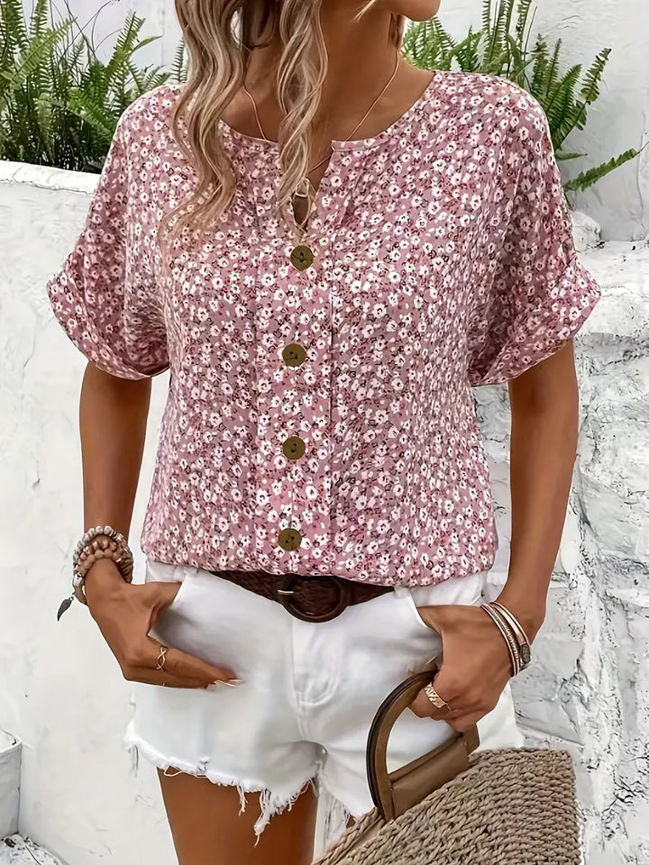 Brigitte WBC– Charming Floral Blouse