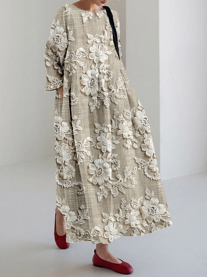 Anovia™Newest Arrivals – Graceful Printed Dress