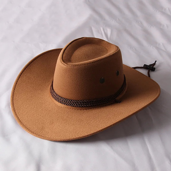 Western Ethnic Cowboy Hat™ Retro Western Style – Boho Charm Meets Rugged Western Style