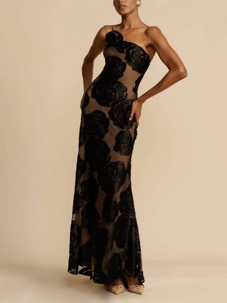 Luna WD - Flower Maxi Dress
