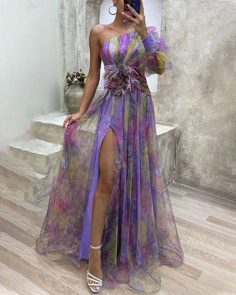 Mireille | Elegant long-sleeved dress