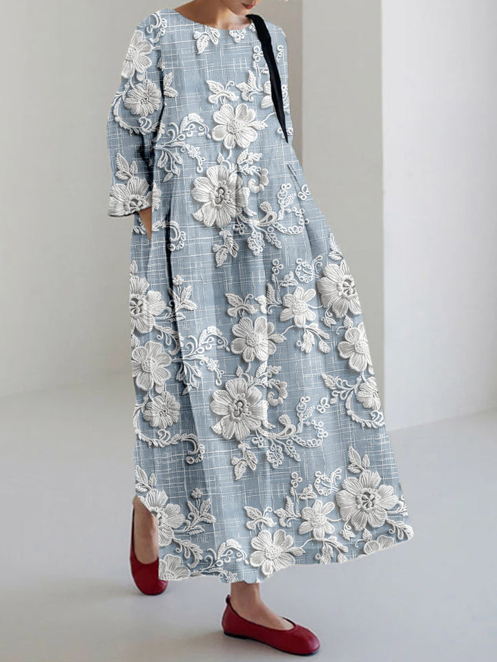 Anovia™Newest Arrivals – Graceful Printed Dress