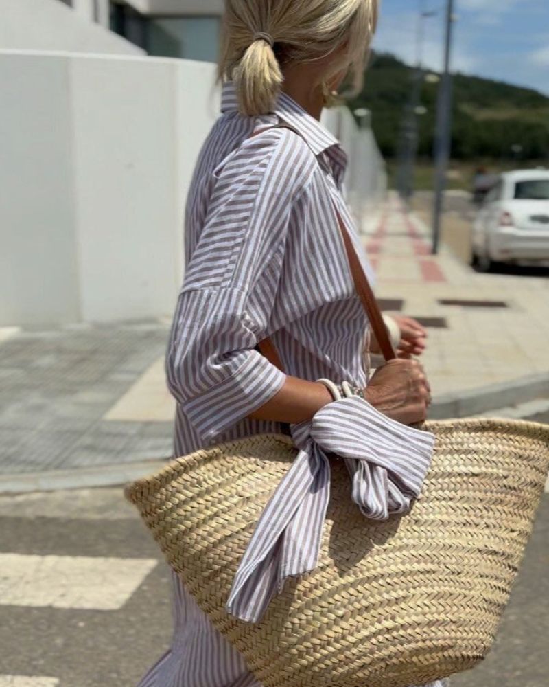 Marieke™ – Elegant Shirt Dress