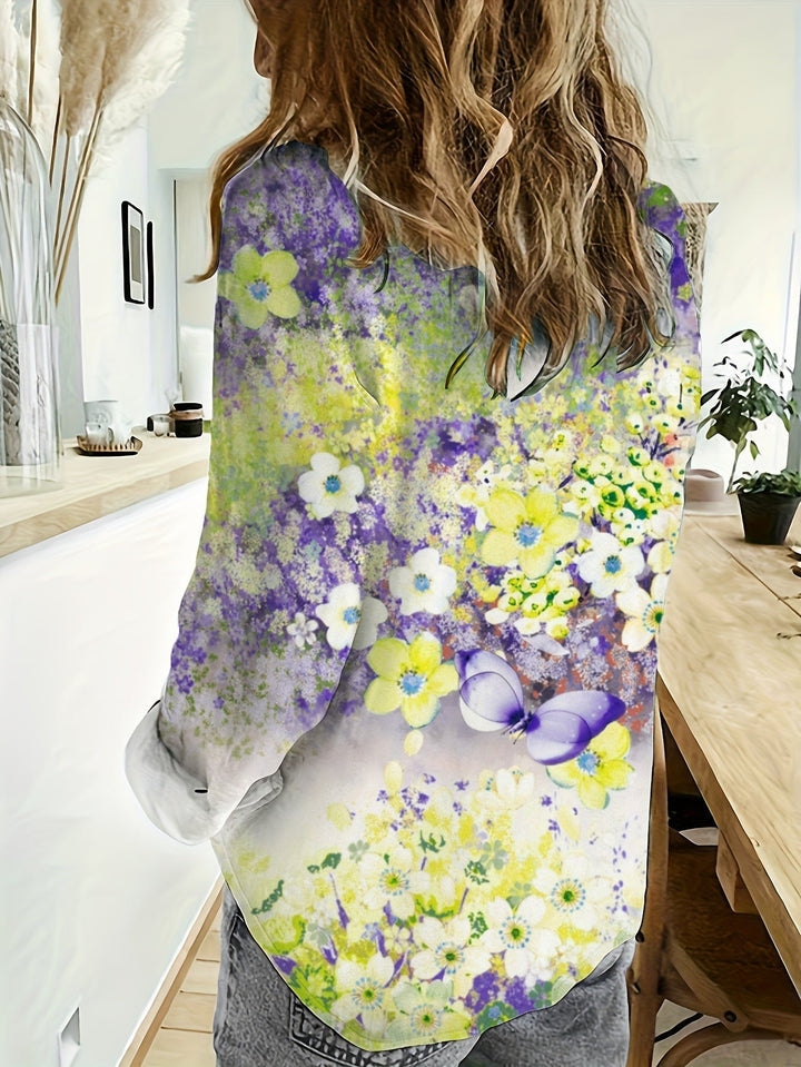 Rachelle™ | Floral Boho Blouse