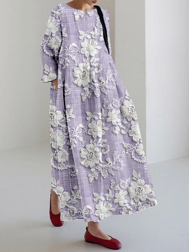 Anovia™Newest Arrivals – Graceful Printed Dress