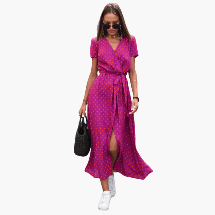 Pauline | Elegant Wrap Dress