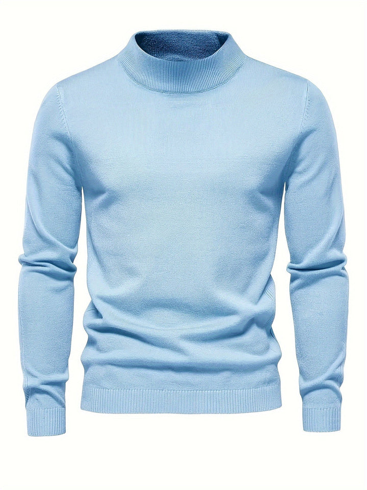 Albert- Classic High Neck Sweater: Style and Comfort for Everyday Wear for Men