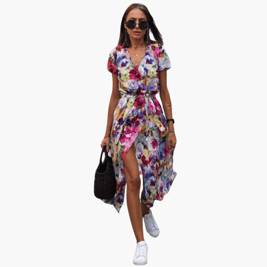 Pauline | Elegant Wrap Dress