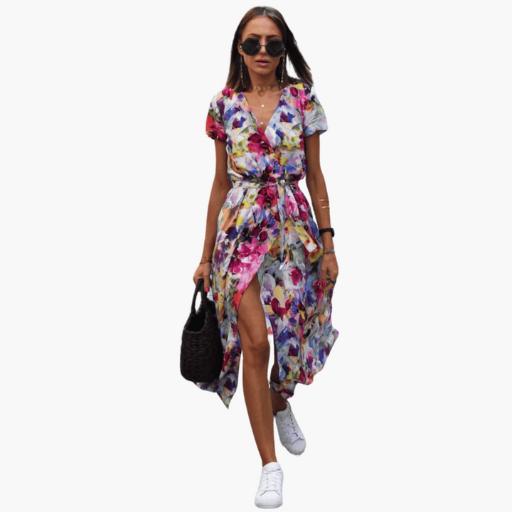 Pauline | Elegant Wrap Dress