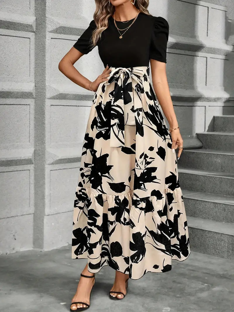 Anna™ Spring Essential - Floral Print Dress