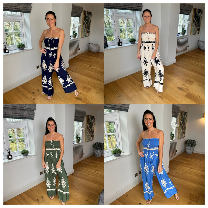 Tube Top Suspender Jumpsuit™ – Effortlessly Chic & Comfortable