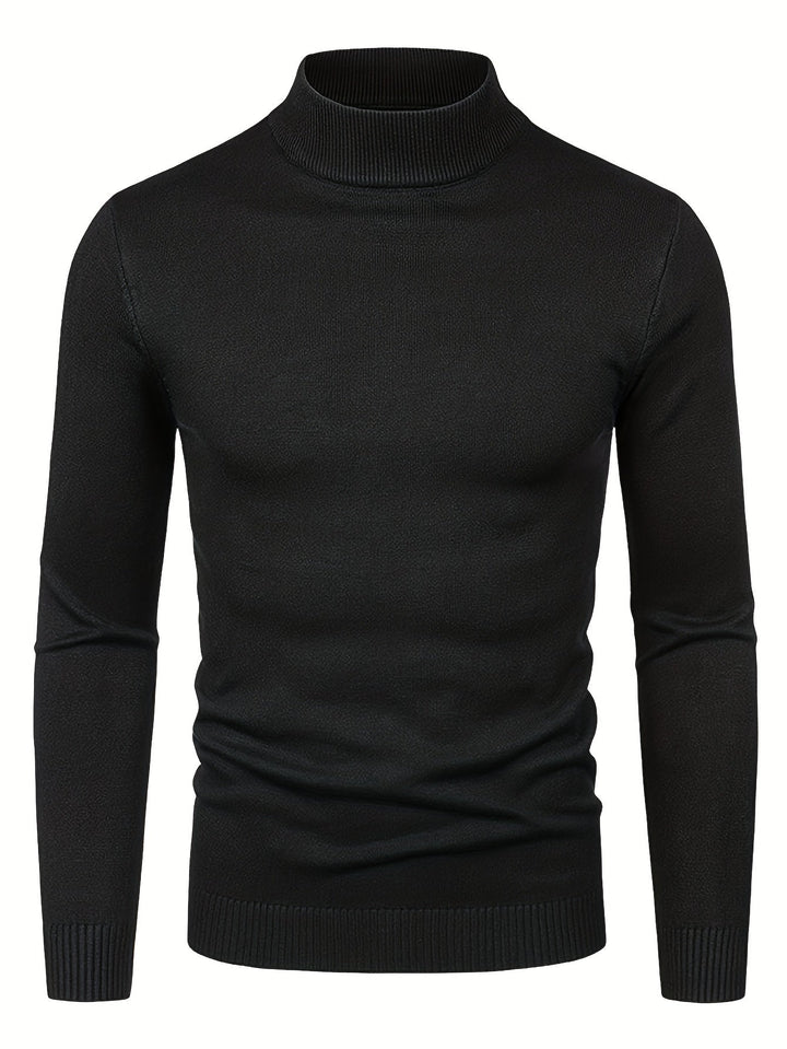 Albert- Classic High Neck Sweater: Style and Comfort for Everyday Wear for Men
