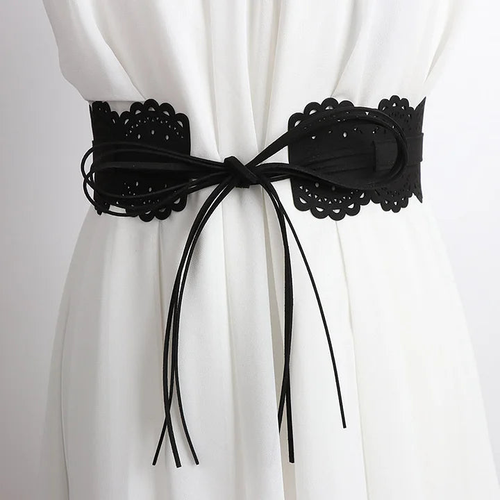 Women's Bow Tie Belt™ Retro Western Style – The Perfect Finishing Touch to Any Outfit