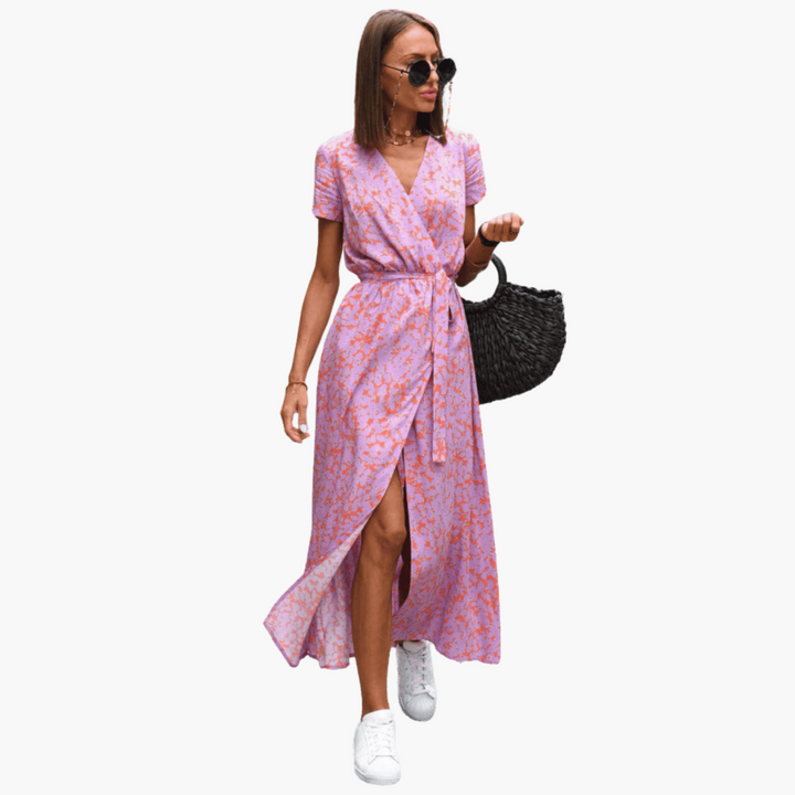 Pauline | Elegant Wrap Dress