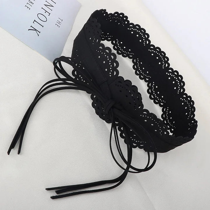Women's Bow Tie Belt™ Retro Western Style – The Perfect Finishing Touch to Any Outfit