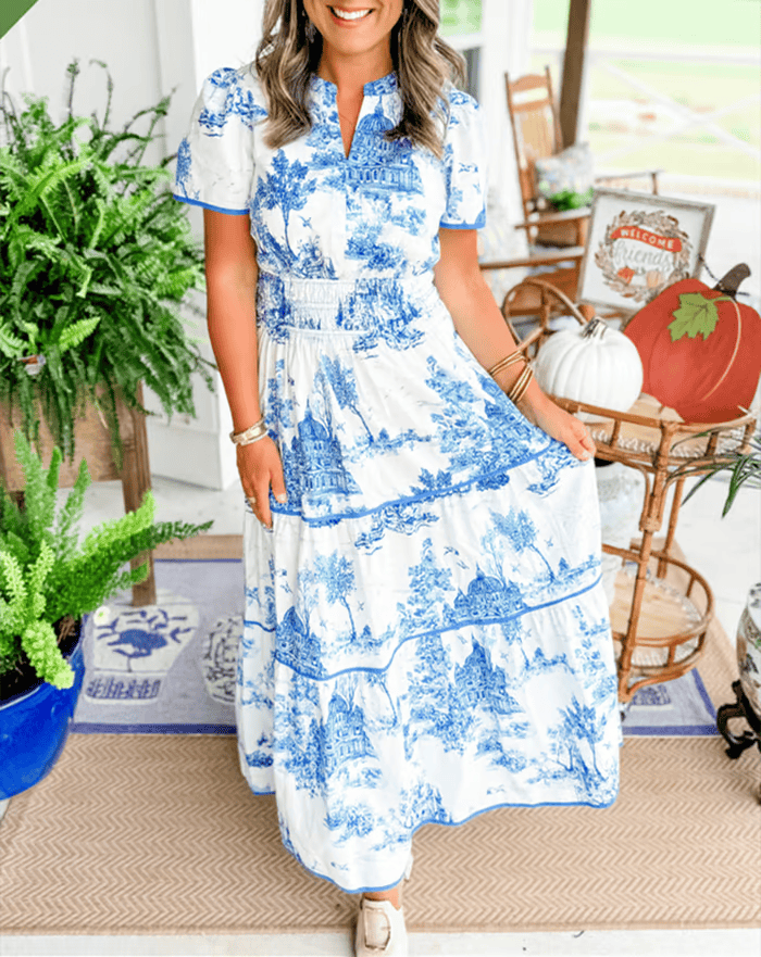 Miranda | Madison Classic Charm Maxi Dress