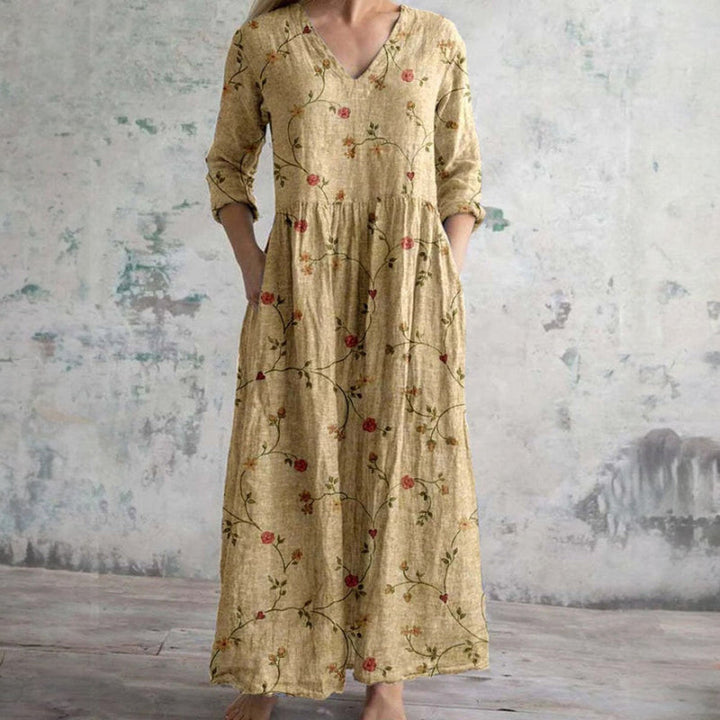 Erica™ - Elegant Floral Dress