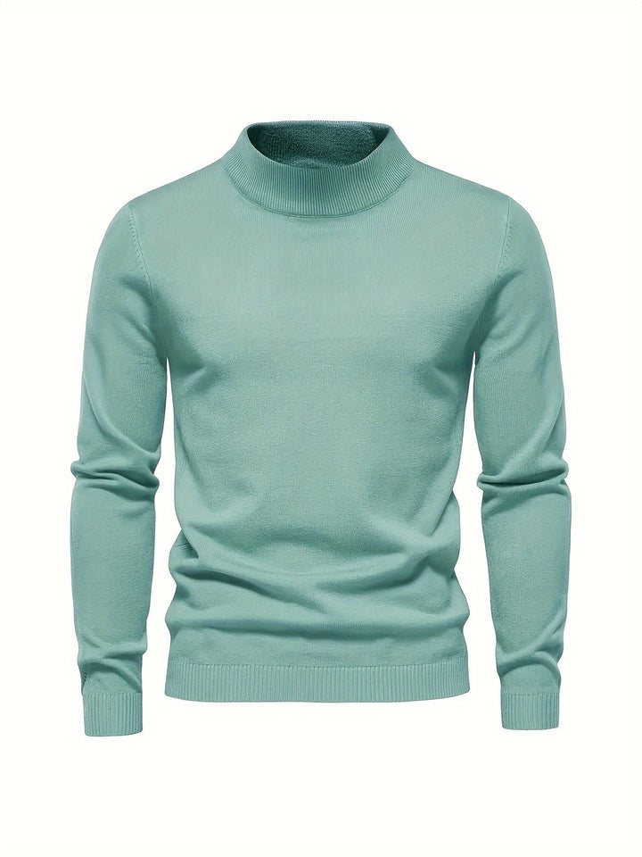 Albert- Classic High Neck Sweater: Style and Comfort for Everyday Wear for Men