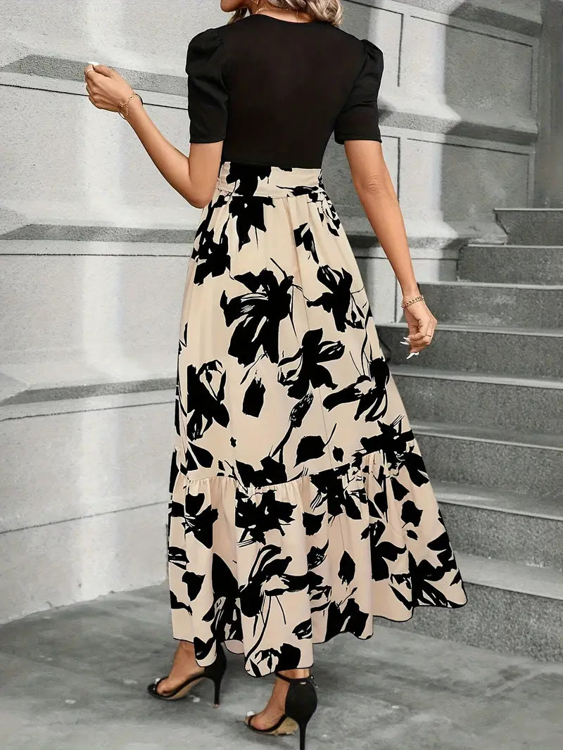 Anna™ Spring Essential - Floral Print Dress