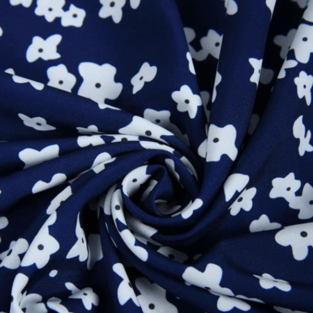Paula | Elegant Floral Dress Made from Premium Fabric