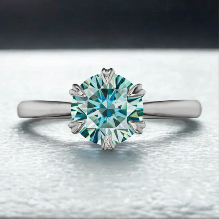 Arctic Whisper Ring™ Luxury Ring – Cool Clarity in a Minimal Spark