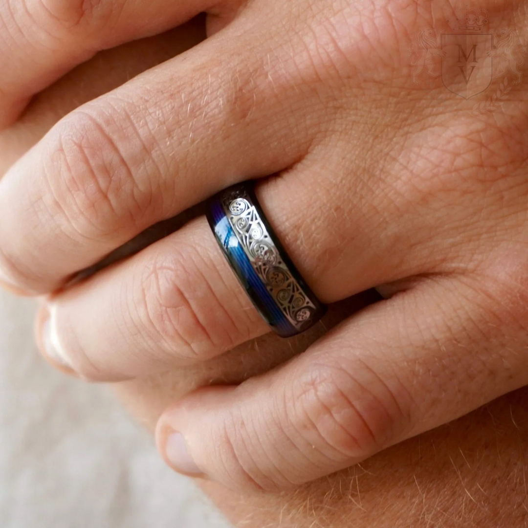 Aether™ Men Rings – Strength in Serenity