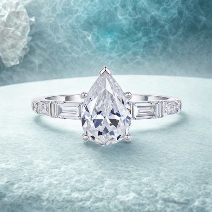 Celeste Whisper Ring™ Colored Gem Stone – Radiance in Every Glance