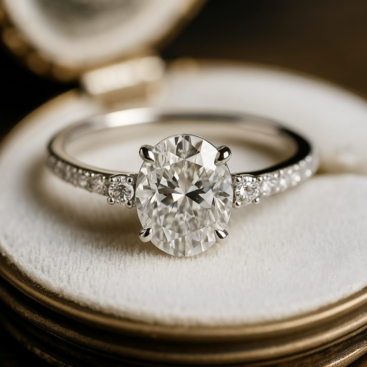 Prism Bloom Ring™ Colored Gem Stone – A Sparkling Symphony of Light and Elegance