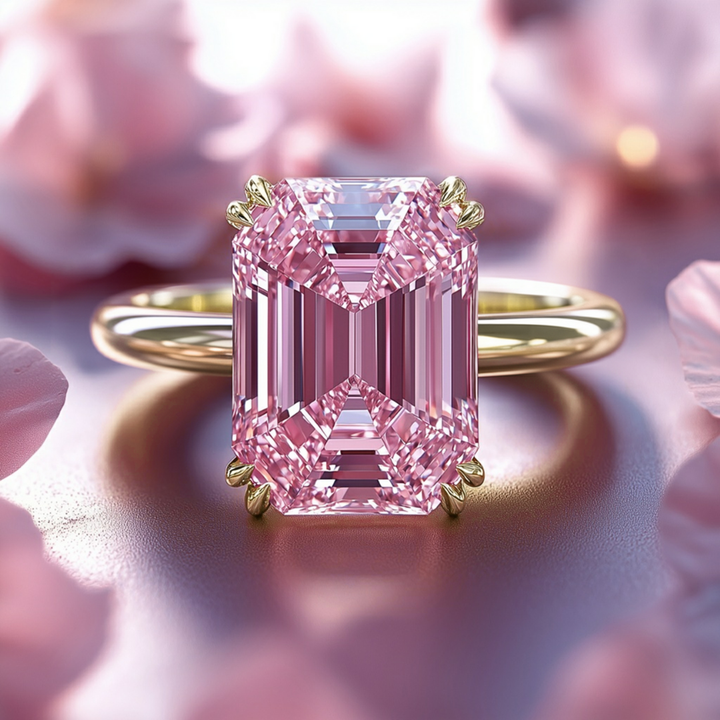 Rosé Dream Ring™ Colored Gem Stone – Bold Pink Gemstone Statement Ring