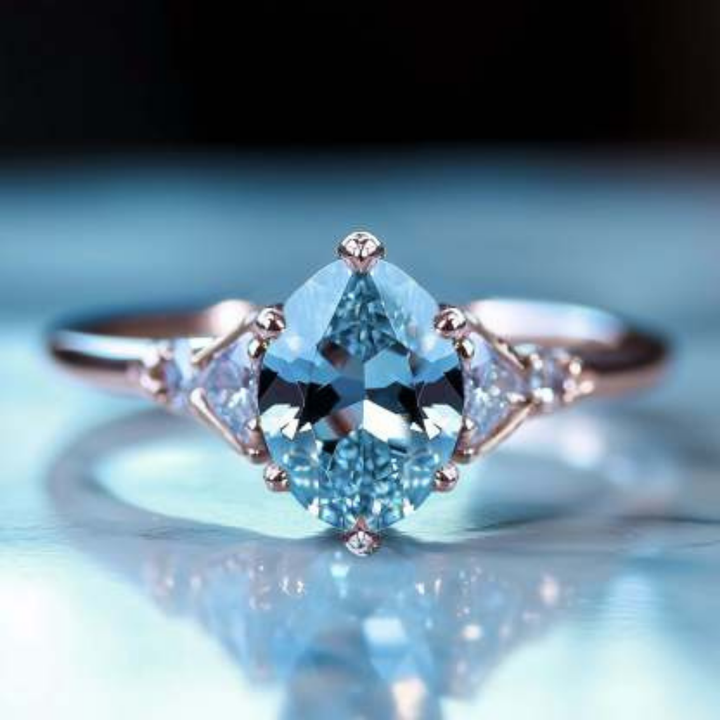 Velvet Clarity Ring™ Luxury Ring – 2 Carat Moissanite in Romantic Rose Gold