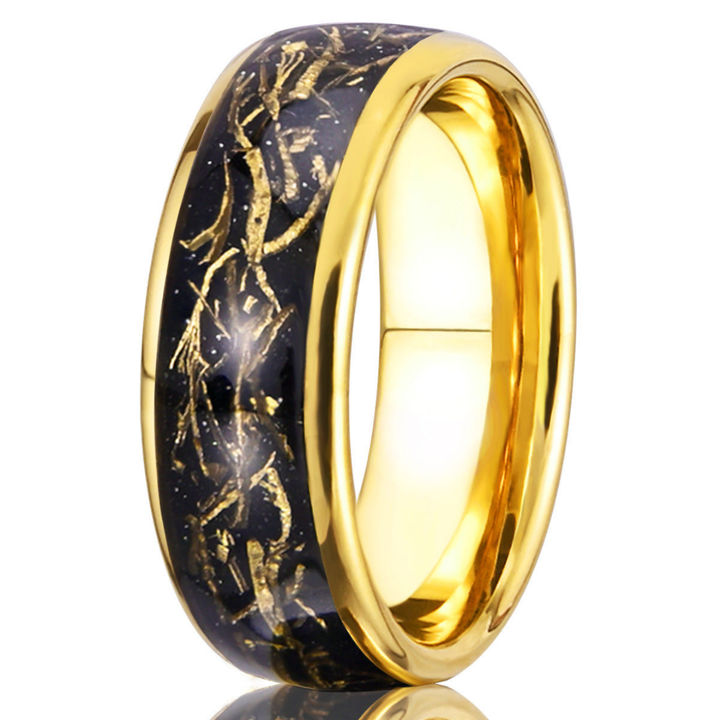 Caldris™ Men Rings – Refined Heat, Cast in Gold