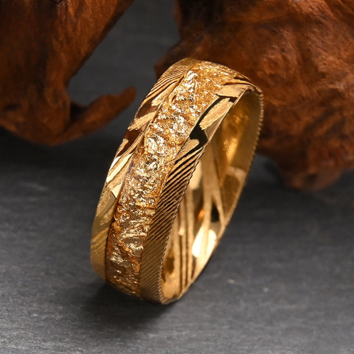 Doreon™ Men Rings – Power, Cast in Gold
