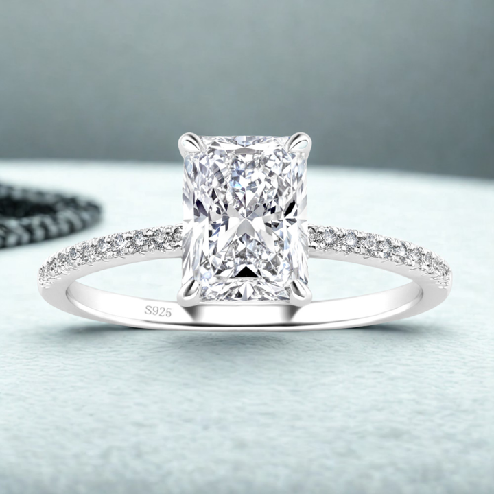 Serene Prism Ring™ Colored Gem Stone – Pure Sparkle in a Graceful Silhouette
