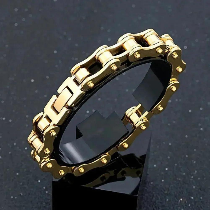 Moon Madrid Irvine Bracelet™ Men Jewelry – Punk-Inspired Bicycle Chain Bracelet