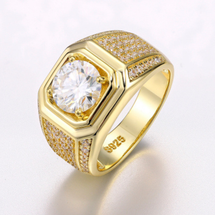 Solar Veil Ring™ Luxury Ring – Bold Elegance in Every Detail