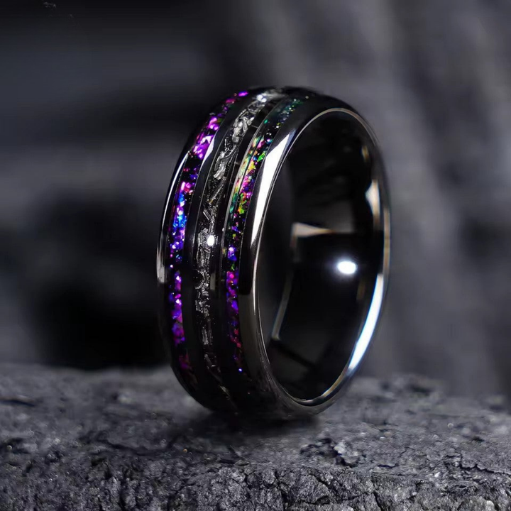 Vortex™ Men Rings – Swirling Light, Unbreakable Edge